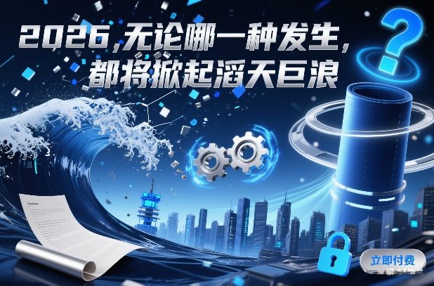 付费文章：2026，无论哪一种发生，都将掀起滔天巨浪-蓝天网创