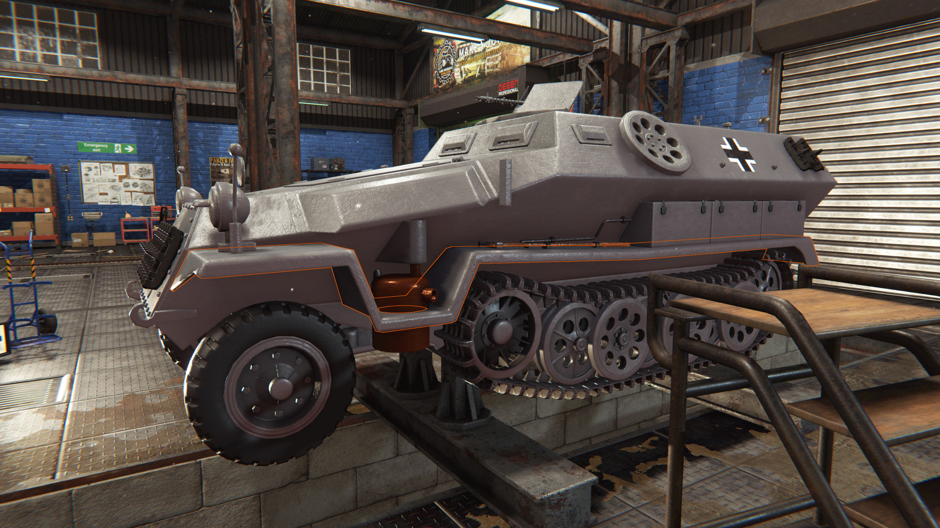 后勤模拟器|官方中文|支持手柄|Tank Mechanic Simulator|坦克维修模拟|坦克修理模拟