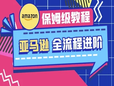 亚马逊保姆级全流程实操教程-跨境电商教程-蓝天网创