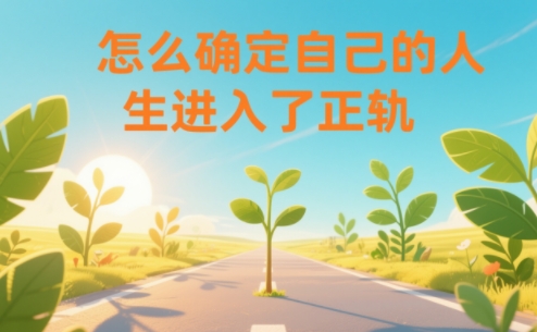 某公众号付费文章：怎么确定自己的人生进入了正轨？-蓝天网创