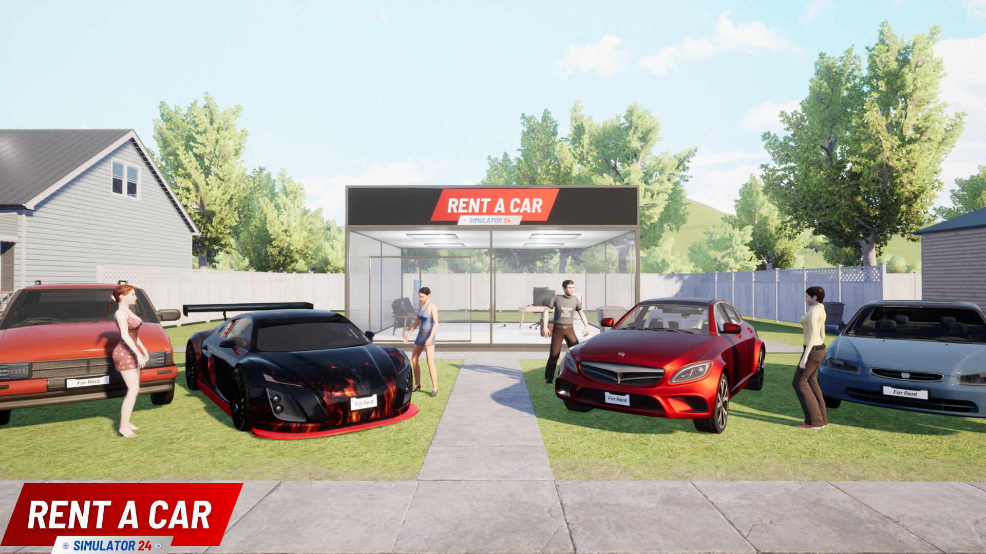 租车模拟器24|官方中文|支持手柄|Rent A Car Simulator 24