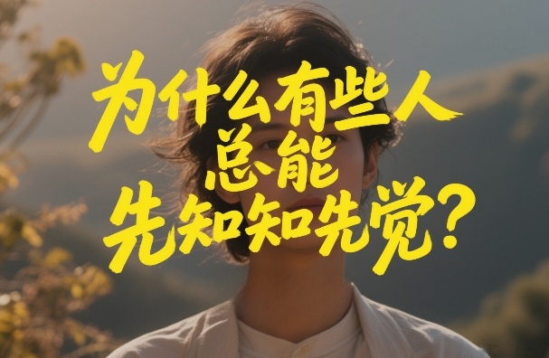 付费文章：为什么有些人总能先知先觉？-蓝天网创