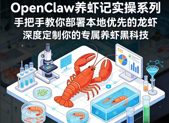 OpenClaw养虾记实操系列，手把手教你部署本地优先的龙虾，深度定制你的专属养虾黑科技-蓝天网创