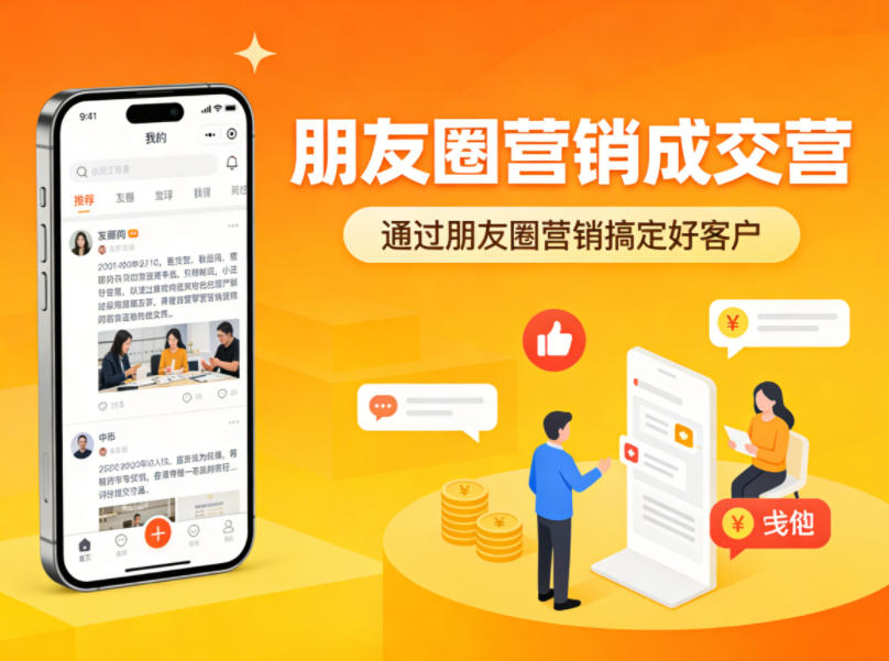 朋友圈营销成交营，通过朋友圈营销来搞定好客户-蓝天网创