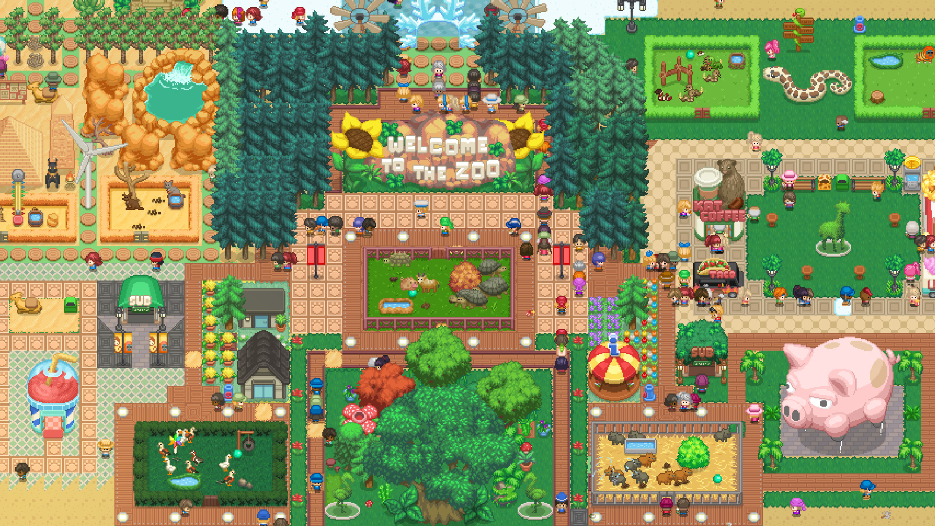 来建一家动物园|全DLC|官方中文|支持手柄|Let's Build a Zoo|让我们建一个动物园吧