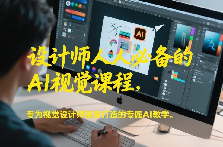 设计师人人必备的AI视觉课程，专为视觉设计师量身打造的专属AI教学-蓝天网创