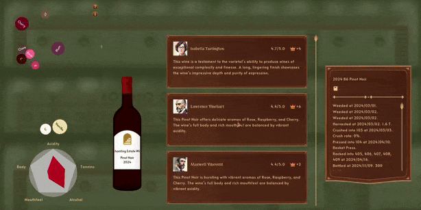 酒庄模拟器|v20250523|官方中文|From Soil to Bottle