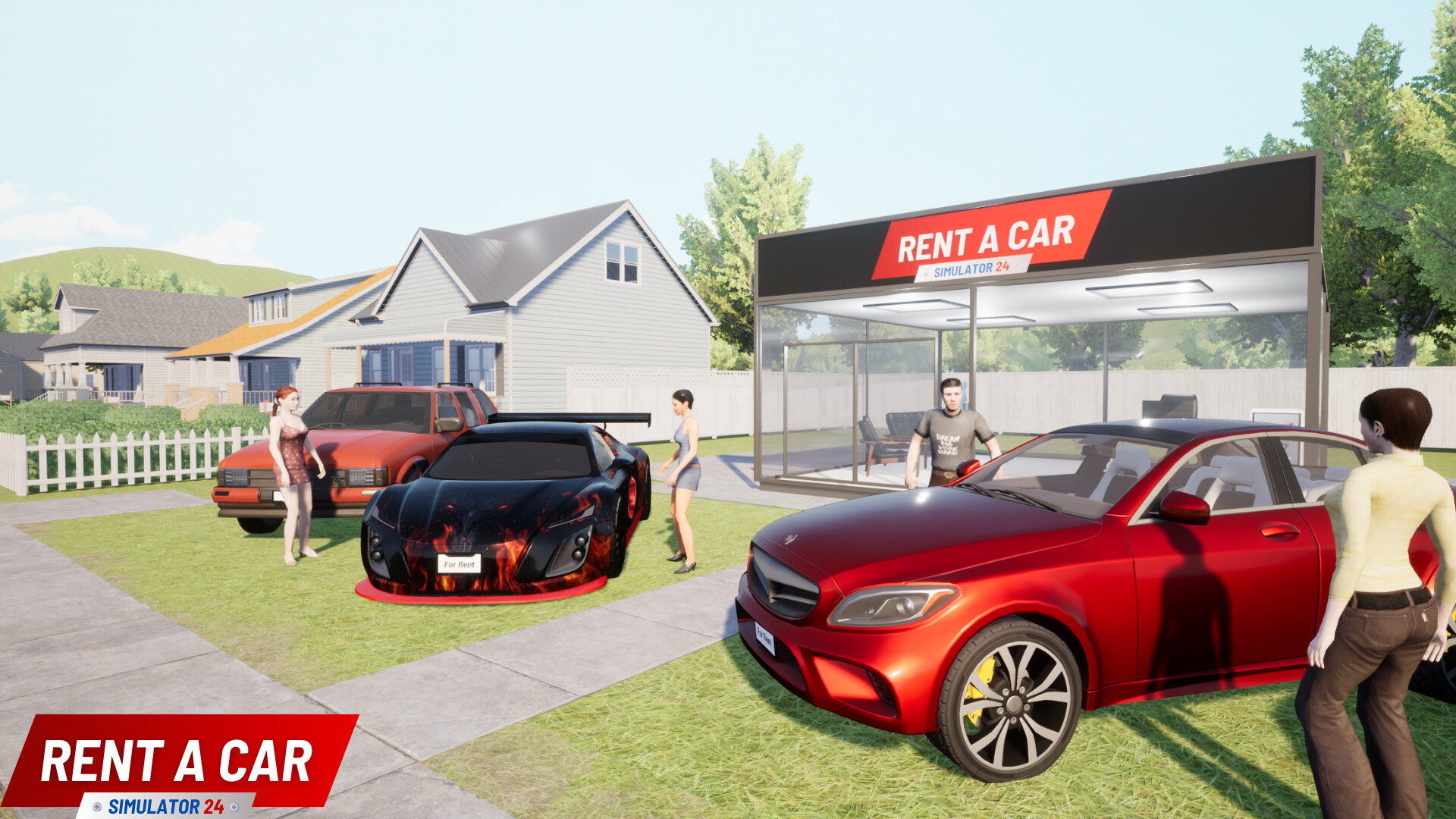 租车模拟器24|官方中文|支持手柄|Rent A Car Simulator 24
